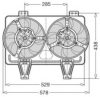 CTR 1209512 Fan, radiator